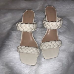 Off- White womens heels size 8.5